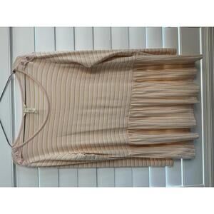 Matilda Jane Dream Chasers True Friend peplum top size Large